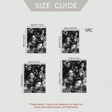 1张Katseye海报 - Kpop Katseye墙面艺术印刷品 - 粉丝灵感Katseye装饰 - K-KatSeye歌手海报艺术印刷品家居卧室客厅装饰礼品 - 彩色 - 查看 6
