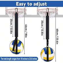 Volleyball Training Belt - PP Material, Volleyball Training Device, Suitable For Individual Practice And Skill Improvement, Easy-To-Use Practice Throwing, Setting And Hitting, Suitable For Beginner Volleyball Equipment, Applicable For Court Training, Indoor And Outdoor Training, Volleyball Supplies, Volleyball Training, Volleyball Accessories, Sports Goods, Sports Accessories, Gifts For Men, Birthday Gifts, Athlete Gifts, Perfect Gift For Volleyball Enthusiasts - Multicolor - View 5