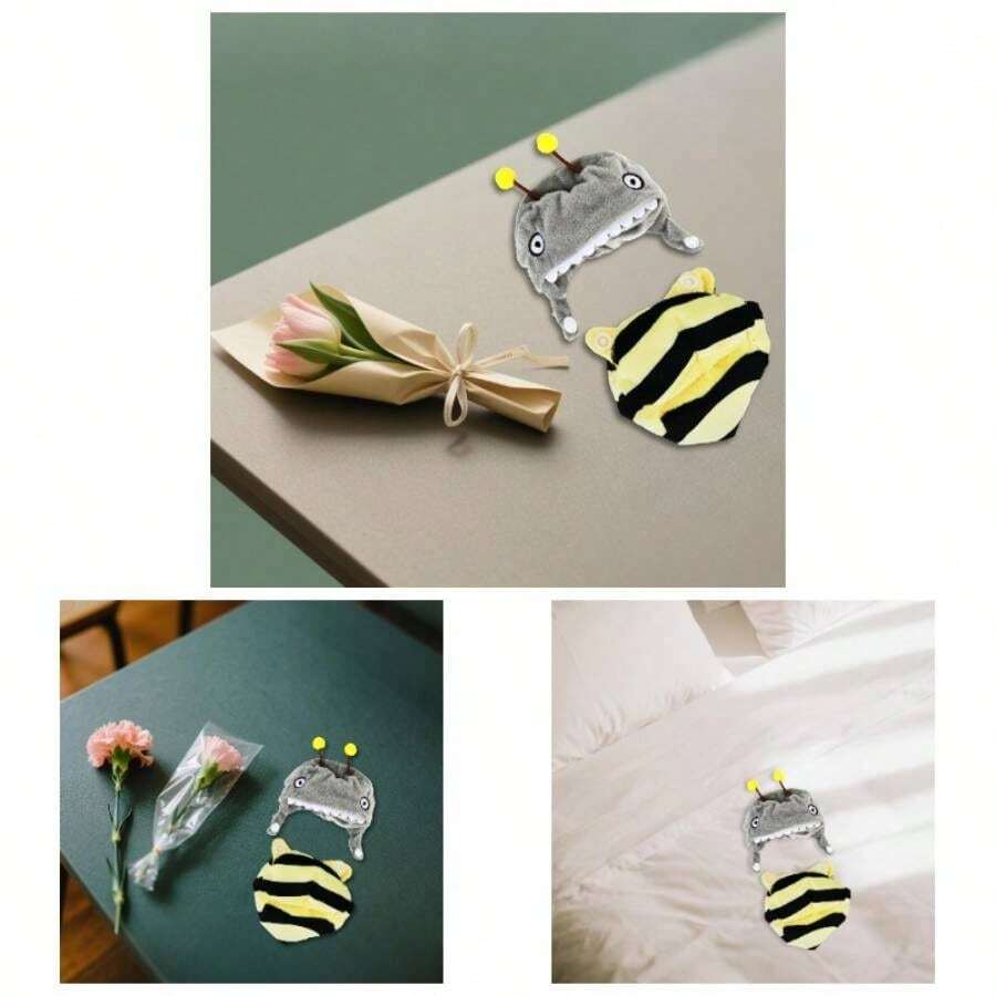 3pcs Clothes Set - Stylish Outfits Accessories 6.7in Dolls - Cute Wardrobe - Abeja - Ver 1