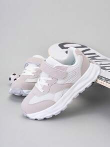 1双男童鞋，2026春秋新款儿童运动鞋，真皮鞋面透气厚底运动鞋，幼儿及大童运动鞋 - 彩色 - 查看 8