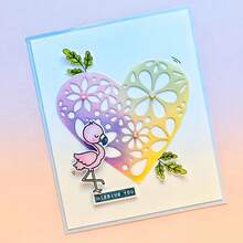 Metal Cutting Die, Metal Cutting Dies For Making Paper Cards, Scrapbooking, DIY Cards, Photo Albums, Assorted Craft Decorations. Heart Cutouts For Valentine's Day.