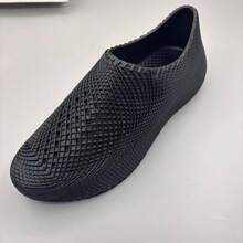 Men's Casual Everyday Versatile Outdoor Wooden Clogs - Black - View 11