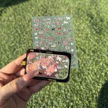 DIY Sticker Lens Protective Film Cute Cartoon Star Pony DIY Sticker Transparent Clear Camera Film Compatible With IPhone 17 Pro Max 17 Pro 17Air 17 16 15 14 13 Pro Max Hard Glass Film