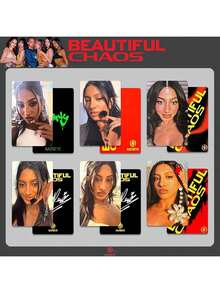 Christmas Mystery Gift, EYECON And KATSEYE Random Small Card Pack, Includes BEAUTIFUL CHAOS And TOUCH Series, Surprise Official Cards, Perfect Holiday Blind Box Gift For Fans - Multicolor - View 6