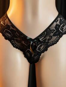 Đồ lót gợi cảm, áo hai dây và váy ngắn xẻ tà, bộ hai mảnh: áo hai dây và váy + quần lọt khe, bộ đồ ngủ và đồ lót gợi cảm dành cho nữ. - màu đen - Xem 4