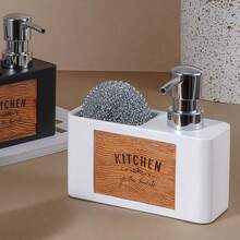 1 pieza Dispensador de jabón multifunción, Botella con bomba de 160ml para líquido/loción de lavado de manos, Adecuado para cocina, baño, hotel - Multicolor - Ver 1