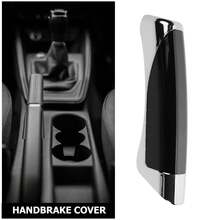 1pc Universal High Quality Carbon Fiber Handbrake Cover Decorative Sleeve For Car Modification - A - View 2
