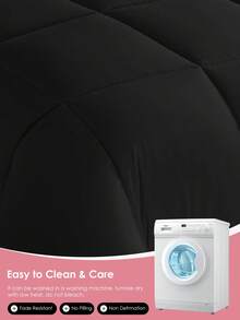 1 szt. Miękka i oddychająca kołdra całoroczna – pikowana kołdra w kratkę o jakości hotelowej, nadająca się do prania w pralce, lekka i oddychająca, pikowana w kratkę – wypełnienie z najwyższej jakości włókien poliestrowych dla najwyższego komfortu