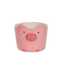 1pc Ceramic Piggy Mug, Cute Ceramic Piggy Tumbler, Home Drinkware Ceramic Mug, Lovely Couple Mug, Suitable For Daily Home Use, Drinking Water, Coffee, Juice - Multicolor - View 12