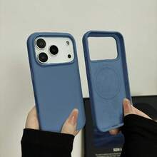 Funda Ultrafina a Prueba de Golpes y Resistente a las Manchas, Cubiertas Magnéticas Elegantes y Lisas para iPhone 16, 15, 14 Plus, 13, 12 Pro Max y Mini 11 que son compatibles con la carga inalámbrica, lo que las hace regalos ideales para la temporada navideña. Funda de Teléfono Minimalista y Premium - 1 pieza - Ver 9