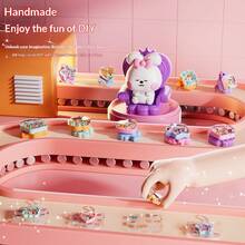 Children's Educational Toy Magic DIY Sticker Machine Creative Box For Girls, Jewelry Toy Gift - Multicolor - View 6