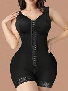 Women's Shapewear Tummy Control Butt Lifting , Girdle Bodysuit For Postpartum Control, Back Lifting, Leg Tightening, Front Buckle, Crotch Zipper Design,Mother's Day, Easter, The Perfect Outfit For Birthdays, Parties, And Vacations - Nhiều màu - Xem 15