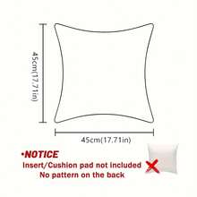 Set Of 4 Golden Leaf Printed Pillow Covers, Stylish And Minimalist One-Sided Printed Cushion Covers, Suitable For Home Decor In Living Rooms And Bedrooms, A Great Gift For Home Decoration, Pillow Inserts Not Included.