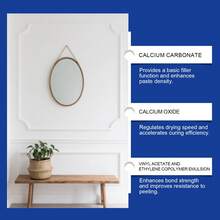 Wandpflege-Set - Wandfleckenentferner, Graffiti-Erneuerung, Wandfarbe Abblätterungs- und Rissreparaturpaste