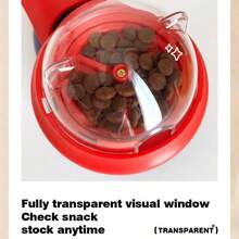 1个宠物猫漏食喂食器，按压式食物分配器，互动益智玩具，适合猫狗缓解无聊 - 彩色 - 查看 7