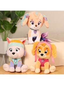 Spin Master Soft Dog Themed Cuddly Plush Toy, 8-Inch Plush Animal, Chase/Rocky/Skye/Tracker/Everest//Liberty/Zuma/Rubble Plush Soft Toy, Cute Plush Toy, Kids Toys For Ages 3 And Up - F - View 9
