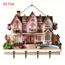 1 chiếc móc treo tường trang trí đa năng bằng gỗ dễ thương, giá treo đồ gắn tường, móc treo chìa khóa trang trí, móc treo chìa khóa bằng gỗ mộc mạc, móc đa năng, đồ trang trí tường bằng gỗ (dễ lắp đặt), thích hợp cho lối vào, văn phòng, phòng khách, treo cửa, móc treo áo khoác, móc treo chìa khóa gắn tường, trang trí tường, trang trí phòng, trang trí nhà cửa - Nhiều màu - Xem 12