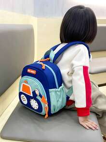 New Cute Cartoon Children's Backpack, Suitable As Children's Day Or Birthday Gift For Kids - Multicolor - View 8