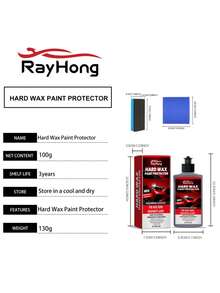 rayhong Car Paint Scratch Repair Wax, Scratch Remover, Car Paint Polishing & Maintenance, Touch Up Paint, Anti-Pollution Cleansing Paste - Multicolor - View 2
