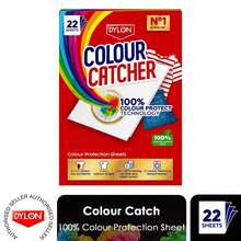 Dylon Colour Catcher Laundry Sheets, Colour Protection For Clothes, Prevent Colour Run In Wash, Protect Garments, Keep Colours Bright For All Fabrics, 22 Sheets - Multicolor - View 1