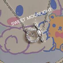 1件甜美酷炫暗黑风格爱情项链，适合生日派对、主题派对、节日礼物、日常佩戴装饰配饰，也是送给女朋友的必备饰品。新年礼物、情人节礼物、复活节礼物。 - 彩色 - 查看 5