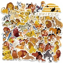 Disney 50 Lion King Stickers, Lion King Party Favors, Simba Cartoon Stickers, Mufasa Stickers, Lion Stickers, Pumbaa Stickers, Zazu Stickers, Waterproof Stickers, Stickers, Can Be Used For Books, Diaries, Phone Cases, Laptops, Tablets, Water Bottles, Suitable As Holiday, Birthday Gifts Or Reward Stickers, Gift Decorations - Multicolor - View 9