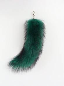 毛绒尾巴吊坠，性感配饰装饰，毛绒动物吊坠饰品
