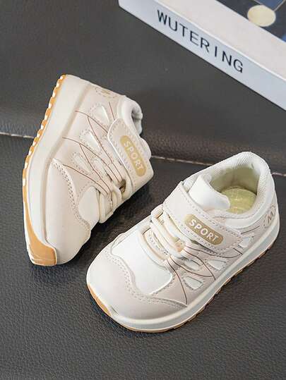 Spring/Autumn Baby Soft Sole Shoes, Unisex Toddler Leather Sneakers, Non-Slip Walking Shoes