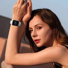 2条经典款兼容表带，尺寸可选38mm、40mm、41mm、42mm、44mm、45mm、49mm、46mm，硅胶防水表带，适用于 Series 11、10、9、Ultra、8、7、6、5、4、3、2、1、SE，男女通用 - 彩色 - 查看 5