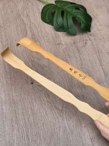 1pc Bamboo Anti-Itch Massager, Suitable For Elderly, Waist And Surrounding Skin, Massage To Relieve Itching. Back Scratching Massager For Seniors, No Need To Grind, Orchid Stem Scratch Rake - Multicolor - View 4