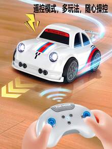 2.4GHz Rechargeable 4WD High Speed Remote Control Drift Car With Intelligent Auto-Follow Mode - Multicolor - View 7