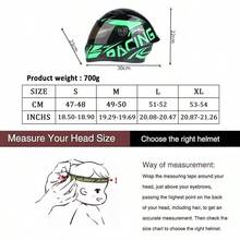 BMX HelmetFull Face Motorcycle Hel-Met Motocross ATV Dirt Bike Go-Kart 4-Wheeler Street Offroad Motorbike Hel-Met DOT Approved 7 L/ 51~52cm - 7 - Ver 5