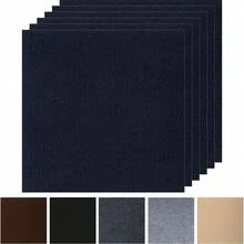 10 szt./zestaw samoprzylepnych mat podłogowych, łatwe do oderwania i przyklejenia, antypoślizgowe naklejki podłogowe, odpowiednie do sypialni, salonów, kuchni, przestrzeni komercyjnych, biur i schodów, antypoślizgowe dekoracyjne klocki dywanowe do użytku domowego - Wielokolorowe - Zobacz 9