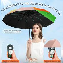 Umbrellas And Rain Hat Umbrellas - Red - View 5