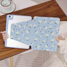 360°旋转iPad保护套，带Y型折叠支架，高清UV印刷，适用于iPad 11（2025款）、iPad Air 11/13（2025款M3）、iPad Air（M2）11/13英寸、iPad Air 4/5/6 10.9英寸、iPad Pro 11英寸、iPad Pro 12.9英寸、iPad 10.2英寸、iPad第九/十代及其他多种型号，设计优雅，适合办公、居家和旅行使用，是送给孩子的理想生日或圣诞礼物。 - 彩色 - 查看 2