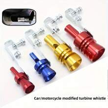 Turbo Blow Off Valve Simulator, Universal Aluminum Exhaust Pipe Simulator For Cars And Motorcycles, Metal Turbo Blow Off Valve Sound Effect, Easy-To-Install Mechanical Exhaust Pipe Whistle Plug-In, Upgrade Car Enthusiasts'' Performance And Appearance - A - View 9