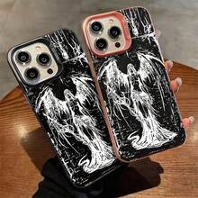 UV Print Spiritual Demon Drop Resistant Case Cover For Apple I P H O N E 17 AIR 16 15 14 PLUS 13 12 11 PRO MAX A35 A50S A30S A51 A52S 5G A54 A55 A71 4G A72 S20 S21 S23 FE S22 S23 S24 S25 Ultra S24 S25 Plus M23 M34 A07 A17 S25 EDGE A16 Redmi A2 A1 A3 9A 10C 12 12C 11A POCO 13 13C 14C Mi 11 Lite 14 X3 X3 Pro X5 Note 12 5G X5 Pro 12 Pro 13 Pro 5G A5 MOTO E22 E40 G14 G10 G20 G30 G22 G24 G34 G52 G54 G60 G84 Protective Anti-Scratch Protective Case Perfect Fit With Color Edge P16036 - màu đen - Xem 8