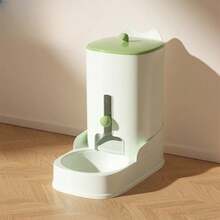 Cat And Dog Feeder Pet Water Dispenser Cat Food Bowl Large Capacity Feeder Water Dispenser For Small Puppy Kitten Pet Supplies - Green Feeding - View 17