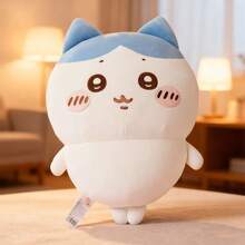 Miniso 千川系列大号毛绒娃娃，蓝耳双色设计+刺绣腮红，柔软有弹性的短毛绒，可作沙发靠垫/客厅装饰/情人节礼物 - 彩色 - 查看 5