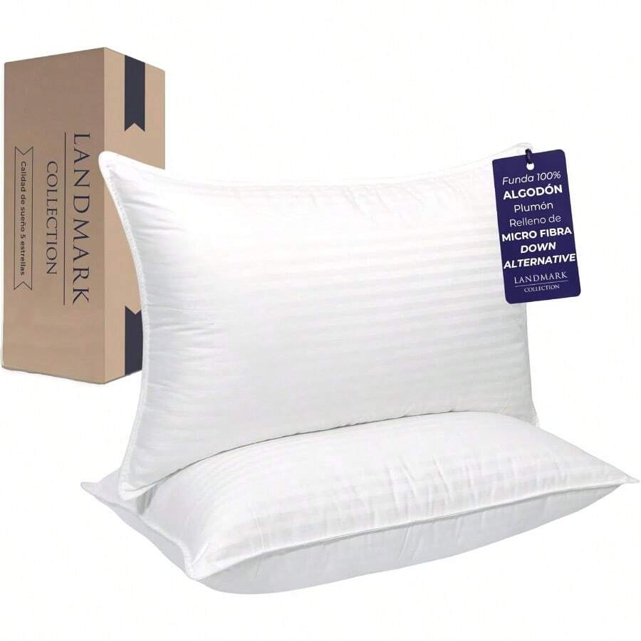 Bed Pillows - White - View 1