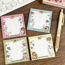 1pc Cute Cartoon Tear-Off Sleepy Memo Pad, Suitable For Students, Super Thick & Exquisite Memo Pad, Random Style, New Year Gift, Valentine's Day Gift, Easter Gift - Multicolor - View 7
