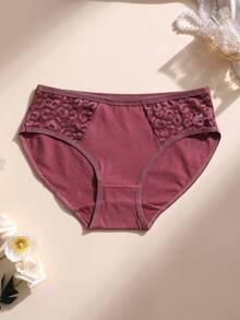 5件套女士性感蕾丝拼接低腰舒适内裤 - 彩色 - 查看 6