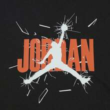Jordan Camiseta de manga corta para adolescentes - Negro - Ver 4