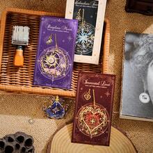 1个金属书签，阅读页夹，学生/教师礼物，浪漫花卉设计书签