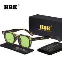 HBK Kính mắt vuông phong cách thường ngày dành cho nam, thiết kế gọng dày cổ điển, phù hợp để đeo hàng ngày, unisex, lý tưởng cho kỳ nghỉ, phong cách đường phố, tiệc tùng và làm quà tặng. - K39896 - Xem 11