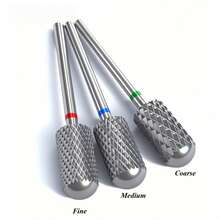 1pc Electric Nail Drill Bit Smooth Head Accessory, Acrylic Nail Art Tool - Multicolor - View 1