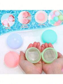 12/20个可重复使用水球，泳池和沙滩水上运动套装，户外夏季装备，磁性水球，适合户外活动，生日礼物，送给家人和朋友，户外配件，沙滩必备，泳池漂浮物