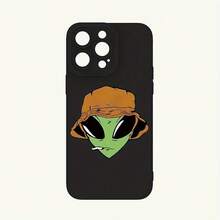 Funda para Teléfono - Carcasa de TPU con Diseño de Alien Cartoon, que Ofrece Protección y un Ajuste Elegante para Dispositivos  y . - Multicolor - Ver 6