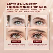 2pcs Electric Eyebrow Trimmer, Women Eyebrow Razor, Unisex Body Hair Remover, Automatic Eyebrow Shaver, Depilation Beauty Trimmer, Eyebrow Pencil Shaver - Rose Gold - View 8