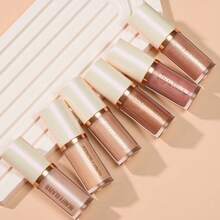 beauty glazed Highlighter Cair, Menciptakan Kilau Alami, Untuk Wajah & Tubuh, Tahan Air & Melembapkan, Kilau Tahan Lama, Formula Peningkat Kontur, Dilengkapi dengan Aplikator Spons Makeup, Mudah Digunakan. - #01 - View 10